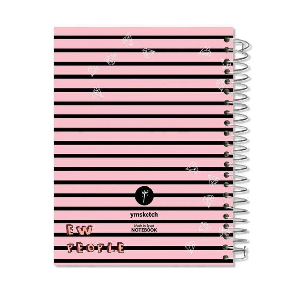 Unicorn Notebook- A4 Size (Wire)