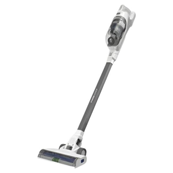 Black & Decker Upright Vacuum Cordless Cleaner, 14.4Volt, Integral Battery, Grey