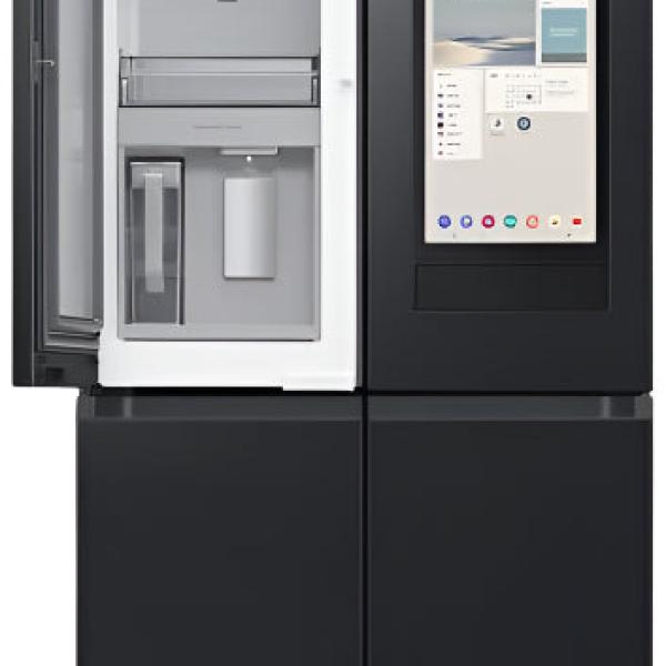 Samsung Side by Side Refrigerator A+, SmartThings & WIFI, 636Lit, Black