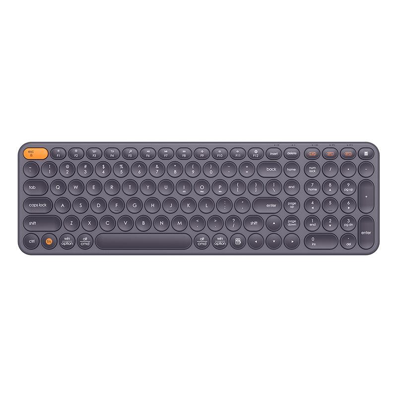 Baseus K01B Wireless Tri-Mode Keyboard Frosted Gray