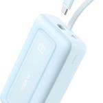 Anker Power Bank Built-In USB-C Cable, 20000Mah, 30Watts, Blue