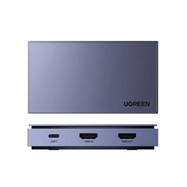 UGREEN HDMI 4K Capture Card with Mic & Headphone Support