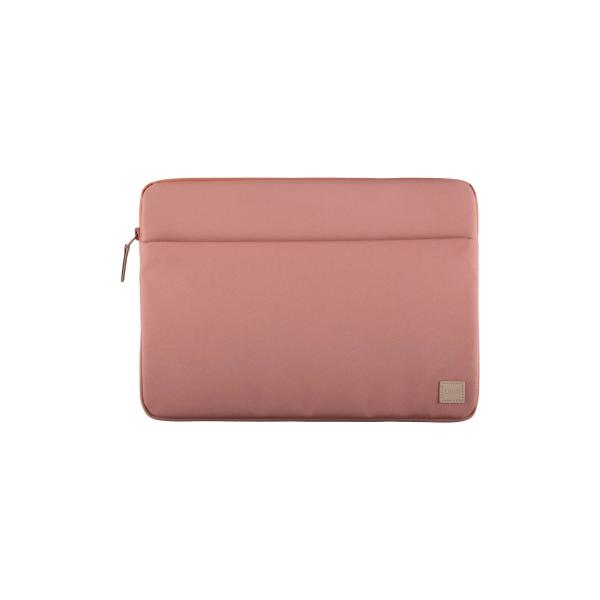 Uniq Vienna Protective Rpet Fabric Laptop Sleeve Up To 14 Peach Pink Peach Pink