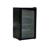 Daewoo Refrigerator Single Door Show Case, 91 Lit, Class Color, A+, Black