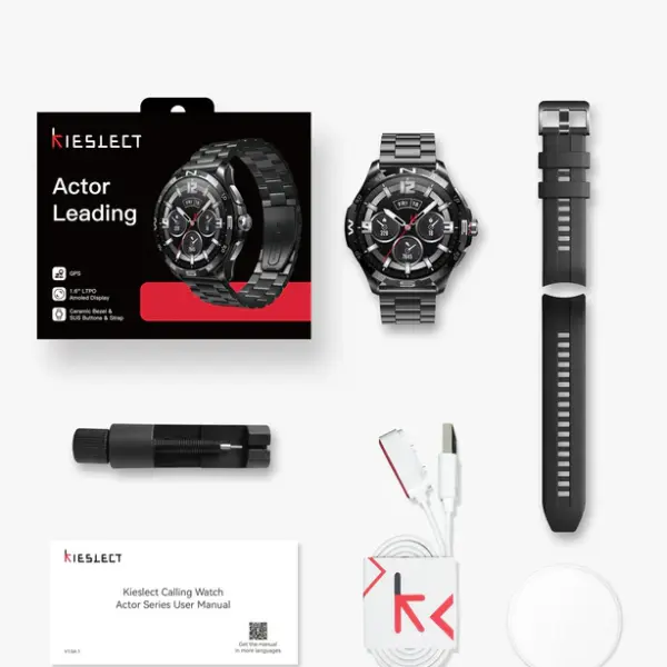 Kieslect Actor Leading GPS Calling Fashion Smart Watch